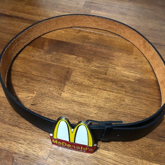 mcdonalds belt buckle